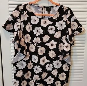 Worthington Womens Medium Dress Shirt